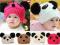 Czapka czapeczka PANDA  4 kolory   40-48