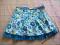 SPÓDNICZKA NIEBIESKA DUŻE KWIATY 86 / 92