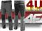 4F WZMACNIANE Spodnie TREKKINGOWE AQUAT 5000 XXL
