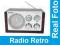 RADIO RETRO ORAVA RR-19 W DREWNIANEJ OBUDOWIE