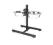 Stojak regulowany wysoki + 2 miski, wys. 42 cm