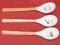 ŁYŻECZKA ŁYŻKA PLASTIKOWA CZERWONA MIX WZORÓW !!