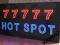LED REKLAMA SZYLD PANEL  77777 HOT SPOT  120x60cm