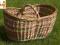 Duży Kosz Wiklinowy na grzyby WIKLINA