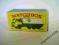 Matchbox BP Tanker No 25 -pudełko