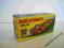 Matchbox Turbo Fury No 69 -pudełko Matchbox Turbo Fury No 69 -pudełko