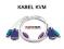 Kabel KVM 1,3m D-SUB VGA PS/2 Kraków