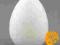 Jajko ze styropianu 60mm - do decoupage