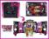 MONSTER HIGH ZESTAW SPECTRA + KLUB MUZYCZNY nowe