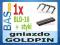 Gniazdo na GOLDPIN BLD-16 plus styki