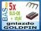 Gniazdo na GOLDPIN BLD-08 plus styki _ 5szt