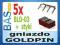 Gniazdo na GOLDPIN BLD-03 plus styki _ 5szt