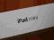 Apple iPad mini WiFi 16GB black NOWY
