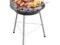 GRILL WĘGLOWY OGRODOWY Z RUSZTEM OKRĄGŁY 39 CM
