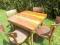 KOMPLET MEBLI STÓŁ I KRZESŁA