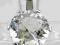 # WISIOREK z DUŻĄ CYRKONIĄ - SREBRO 925 (1,92 g)