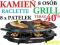 GRILL PŁYTA RACLETTE + KAMIEŃ + 8 PATELEK tanioooo