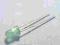 DIODA LED 3mm ZIELONA 2,4V 20mA 5szt.