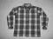 Koszula chłopiec Pocopiano szara krata 152cm 12 L