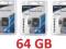 64 GB Karta Pamięci SD MICRO SDHC +ADAPTER Class10
