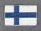 FINLANDIA flaga TERMO naszywka SUOMI od MOTOHAFT