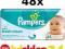 PAMPERS 48x 64 Baby Fresh Clean Chusteczki 3072szt