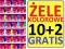 10+2 GRATIS  Żele kolorowe nie hybrydowe