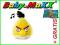 ANGRY BIRDS PLUSZAK MASKOTKA 20,5 cm DŹWIĘKI ŻÓŁTY