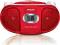 RADIO Z CD PHILIPS AZ105R/12 Czerwony RADOMSKO 1