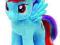 My Little Pony - Maskotka kucyk RAINBOW DASH 28cm