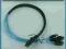 Mini SAS ext 4 SATA kabel SFF-8087 na 4SATA 1m