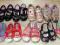 Zestaw butów dziewczynka 9 par rozmiar 26-27, 17cm