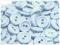 GUZIKI PLASTIKOWE ŚRED. 11,5mm NIEBIESKIE 20 SZTUK