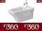 Duravit PuraVida Bidet wiszacy 2247150000, W-Wa