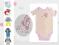 *LOVE* CUDOWNE BAWEŁNIANE BODY  86cm 12-18m