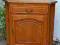PIĘKNA DĘBOWA  NAROŻNA  SZAFKA  Z  SZUFLADĄ
