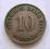 Niemcy 10 pfennig 1908
