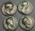 Zbiór Zestaw     4      monet Rzymskich  #1