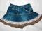 Śliczna dżinsowa spódniczka 92 cm