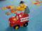 STRAŻ POŻARNA FISHER PRICE + FIGURKA STAN IDEALNY