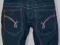 GRUNT Super granatowe SPODENKI Bermudy 140/146/152