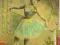 pocztówka BALETNICA z 1905 retro kolaż REPRINT