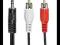 LJ0 KABEL STEREO MINIJACK/CHINCH M/M 3.5mm RCA 3 M