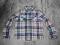 f155 dziewczęca koszula w kratkę r.12-13 lat