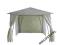 GAZEBO OGRODOWY PATIO KREMOWY 2.6 X 3 M