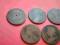 Stare Monety HALF PENNY od 1885r 5 sztuk