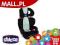 Czarny Fotelik Chicco Key 2-3 2014 15-36kg ***ADAC