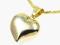 ZŁOTE DIAMENTOWANE SERCE pr.333 SERDUSZKO