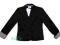 Elegancki czarny żakiet żakiecik 146 cm 11 L
