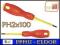 WKRĘTAK KRZYŻOWY 1000V PH2x100 04-073 00712
